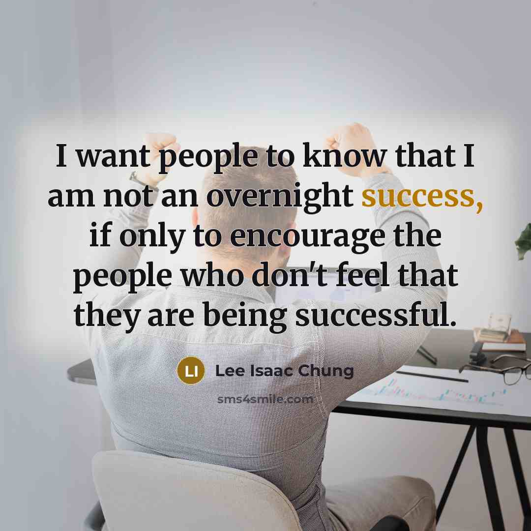 “I want people to know that I am not an…” quote by Lee Isaac Chung