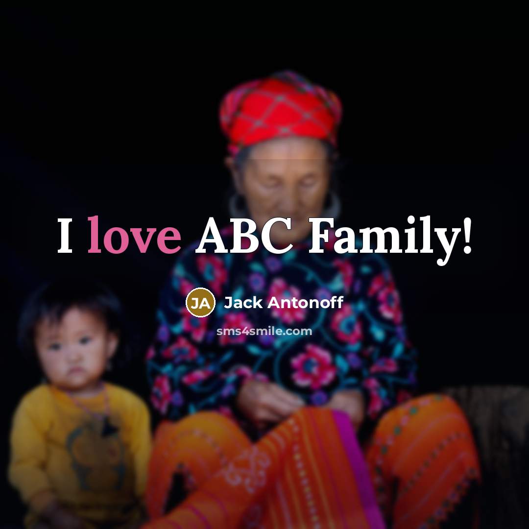 “I love ABC Family!…” quote by Jack Antonoff