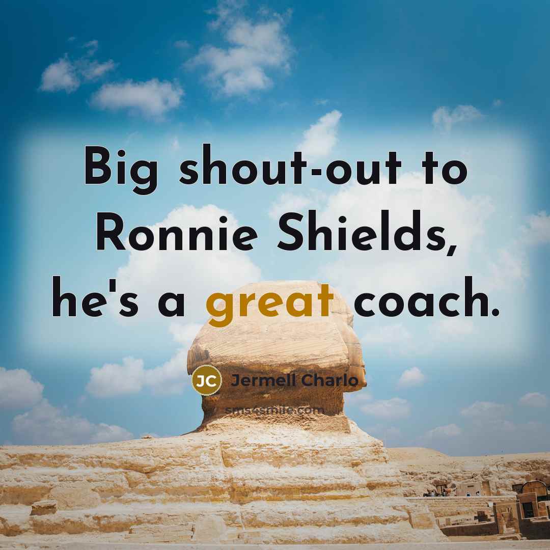 “Big shout-out to Ronnie Shields, he's a great coach.…” quote by Jermell Charlo