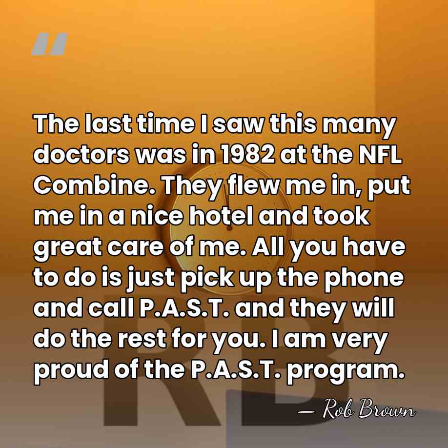 The last time I saw this many doctors was in 1982 at&hellip; - Rob Brown