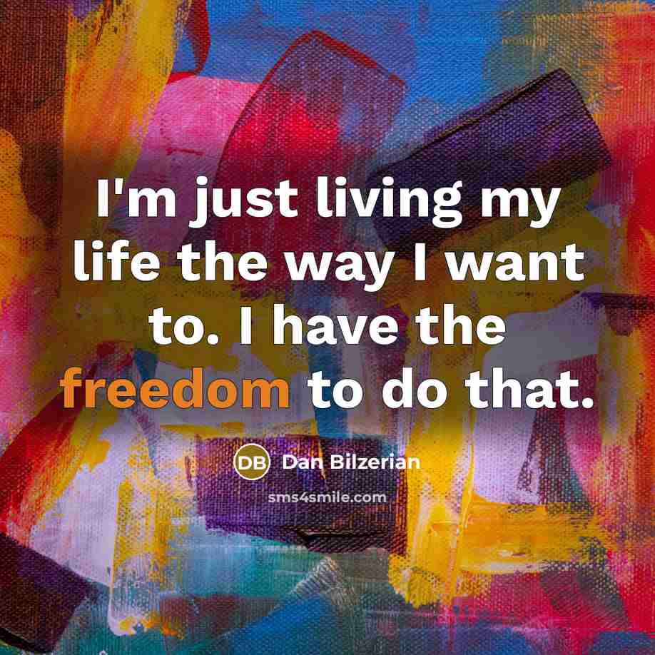 “I'm just living my life the way I want to.…” quote by Dan Bilzerian