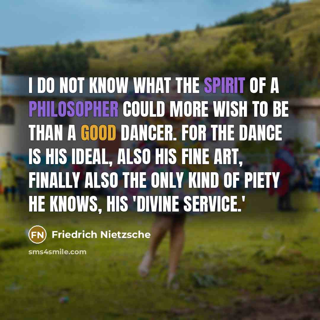 “I do not know what the spirit of a philosopher…” quote by Friedrich Nietzsche