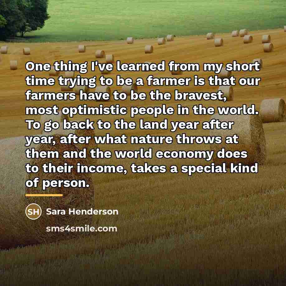 “One thing I've learned from my short time trying to…” quote by Sara Henderson