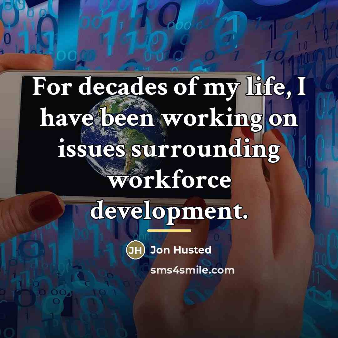 “For decades of my life, I have been working on…” quote by Jon Husted