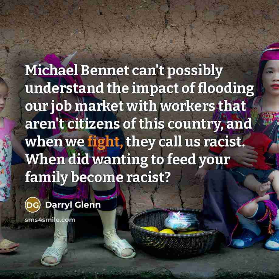 “Michael Bennet can't possibly understand the impact of flooding our…” quote by Darryl Glenn
