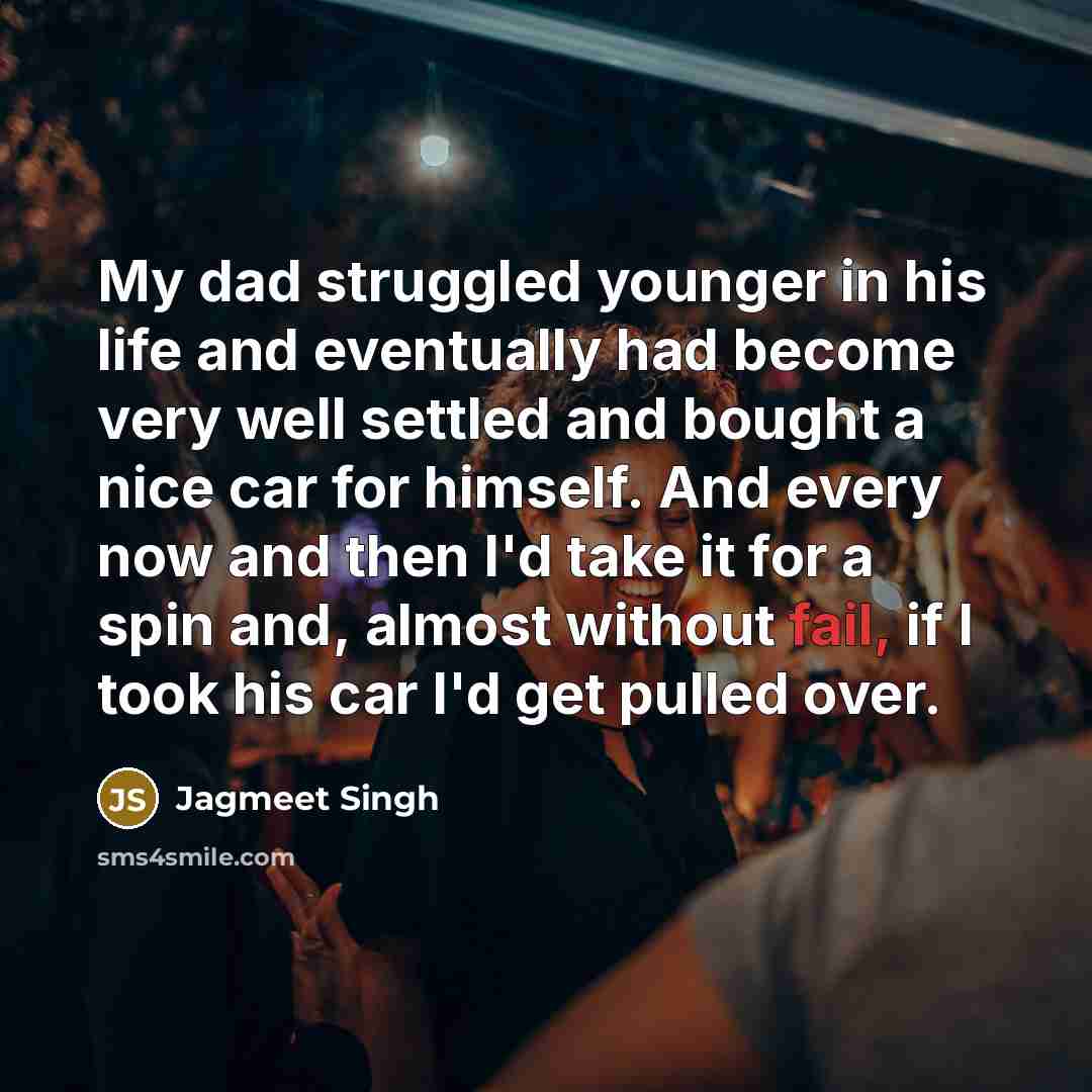 “My dad struggled younger in his life and eventually had…” quote by Jagmeet Singh