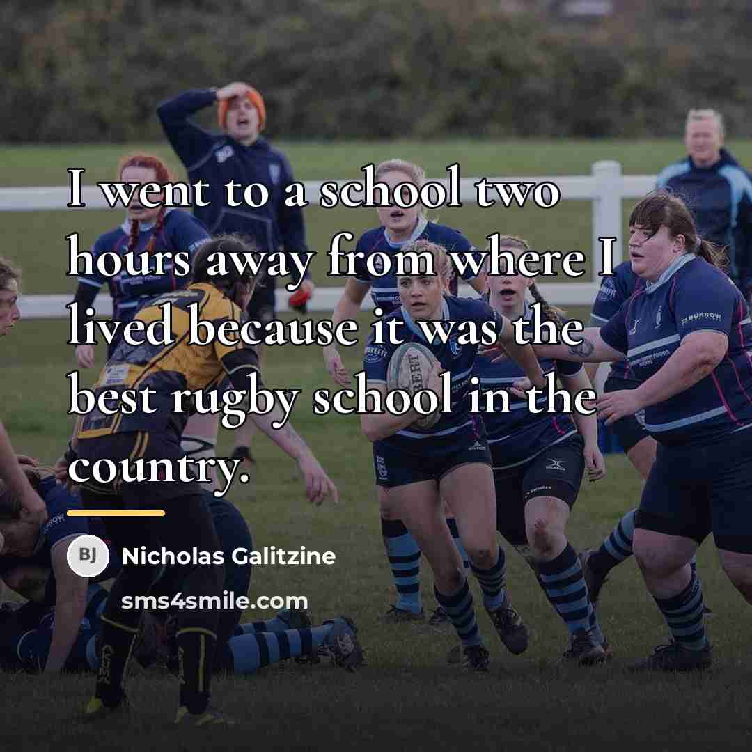 “I went to a school two hours away from where…” quote by Nicholas Galitzine