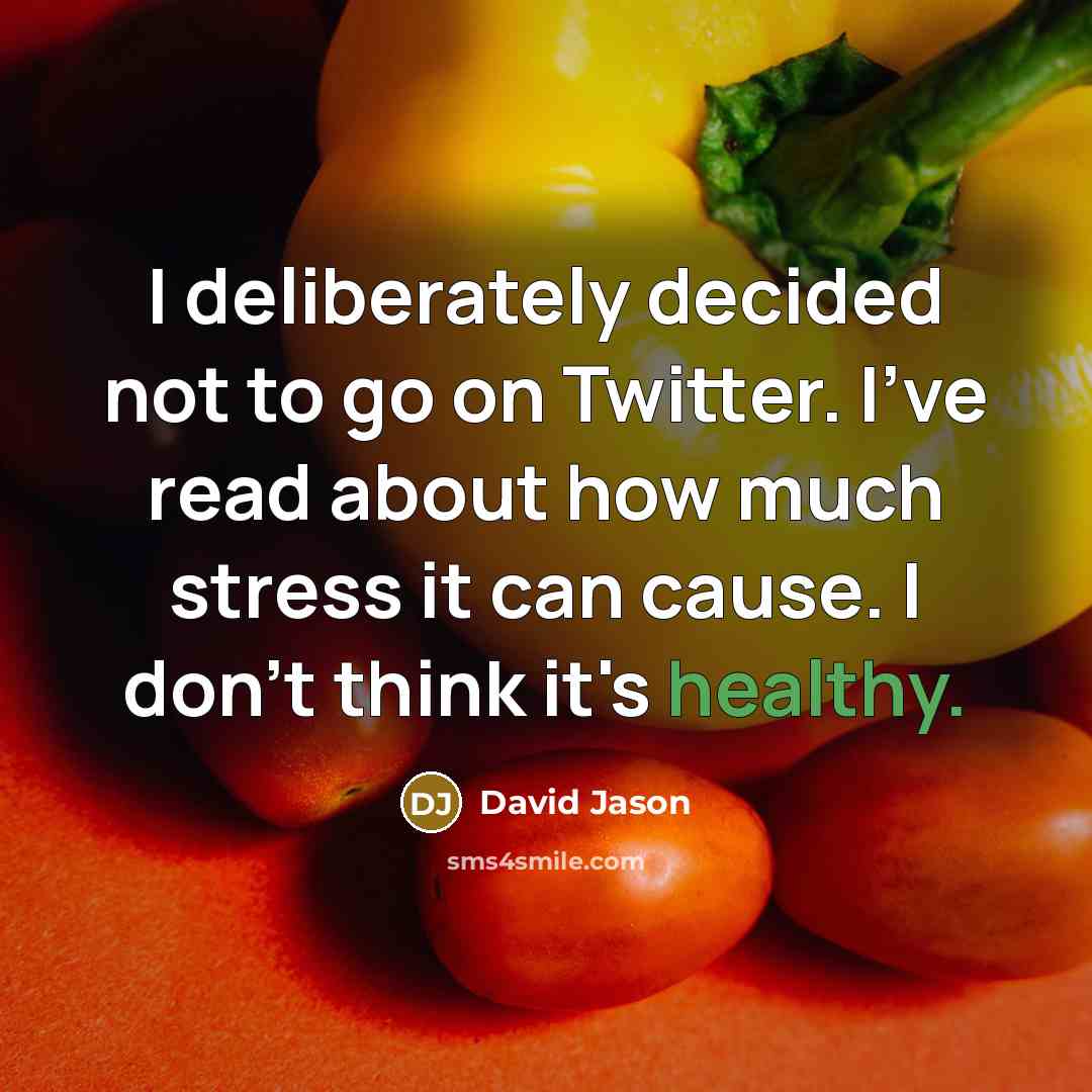 “I deliberately decided not to go on Twitter. I've read…” quote by David Jason