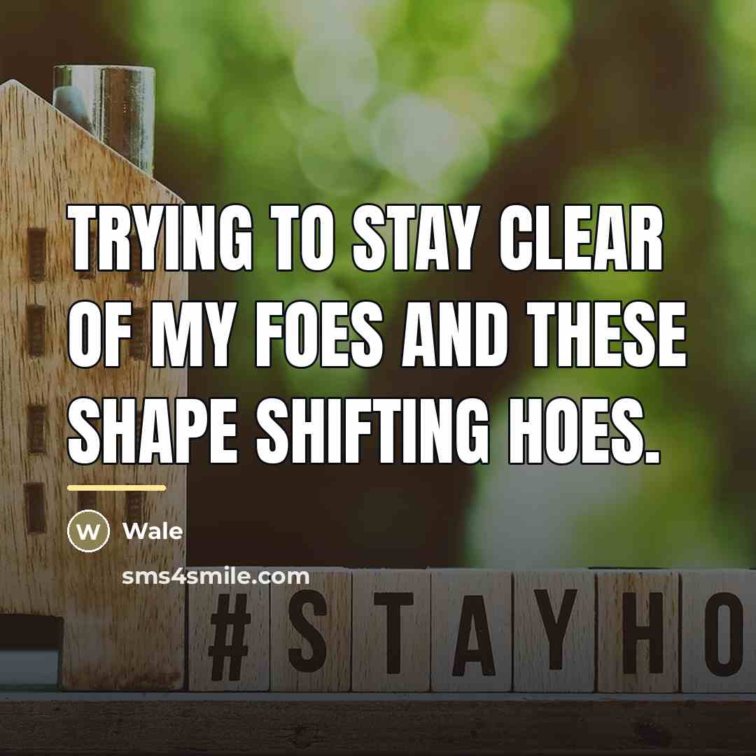 “Trying to stay clear of my foes and these shape…” quote by Wale