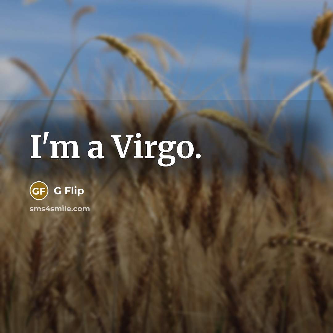“I'm a Virgo.…” quote by G Flip