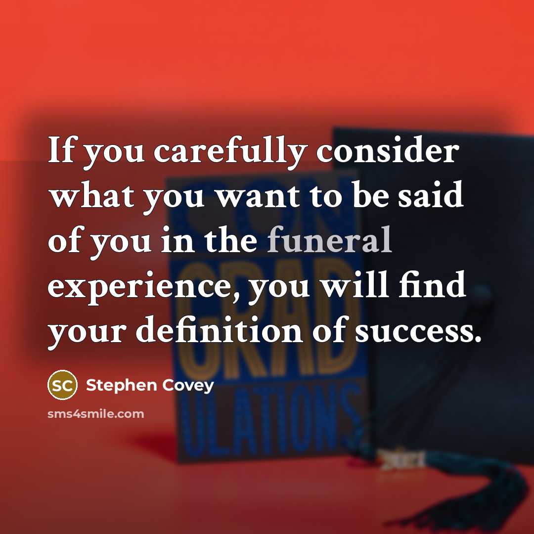“If you carefully consider what you want to be said…” quote by Stephen Covey