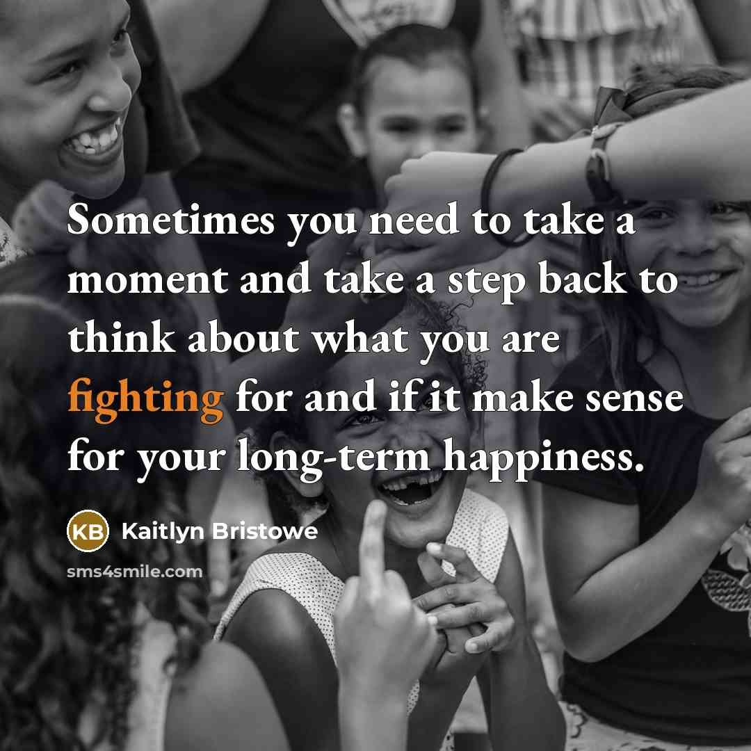 “Sometimes you need to take a moment and take a…” quote by Kaitlyn Bristowe