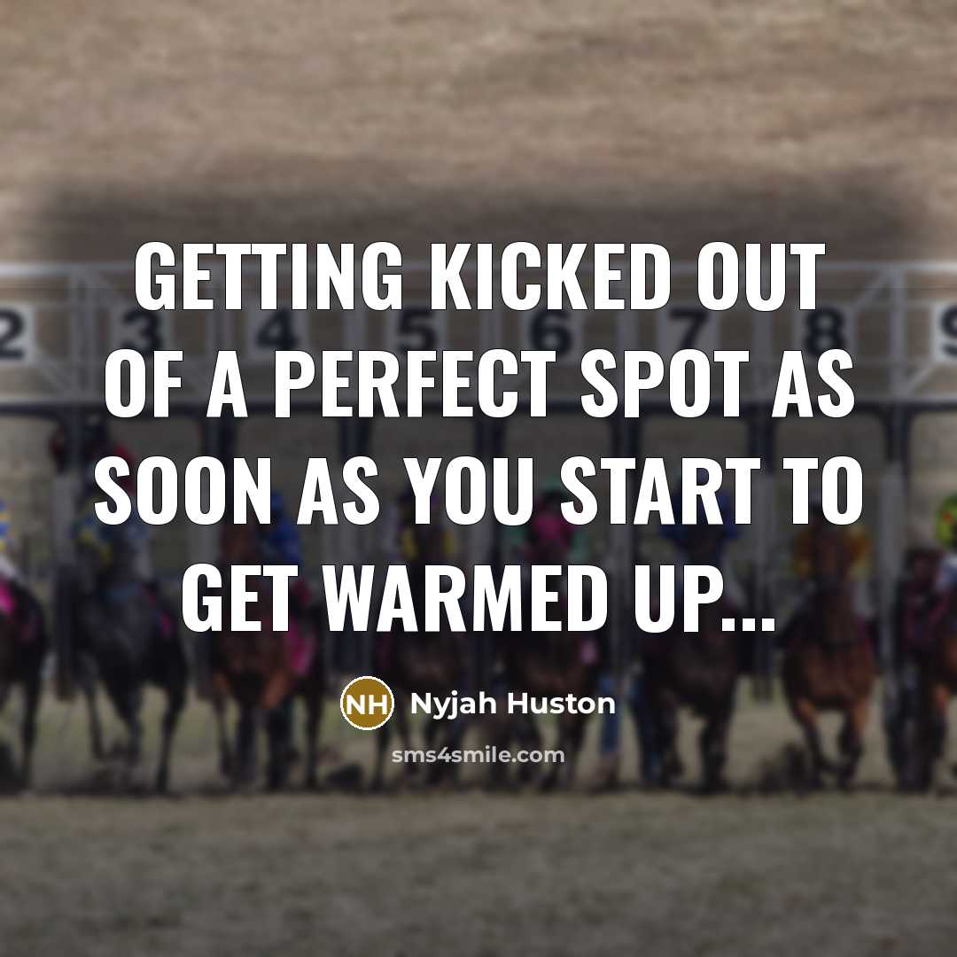 “Getting kicked out of a perfect spot as soon as…” quote by Nyjah Huston