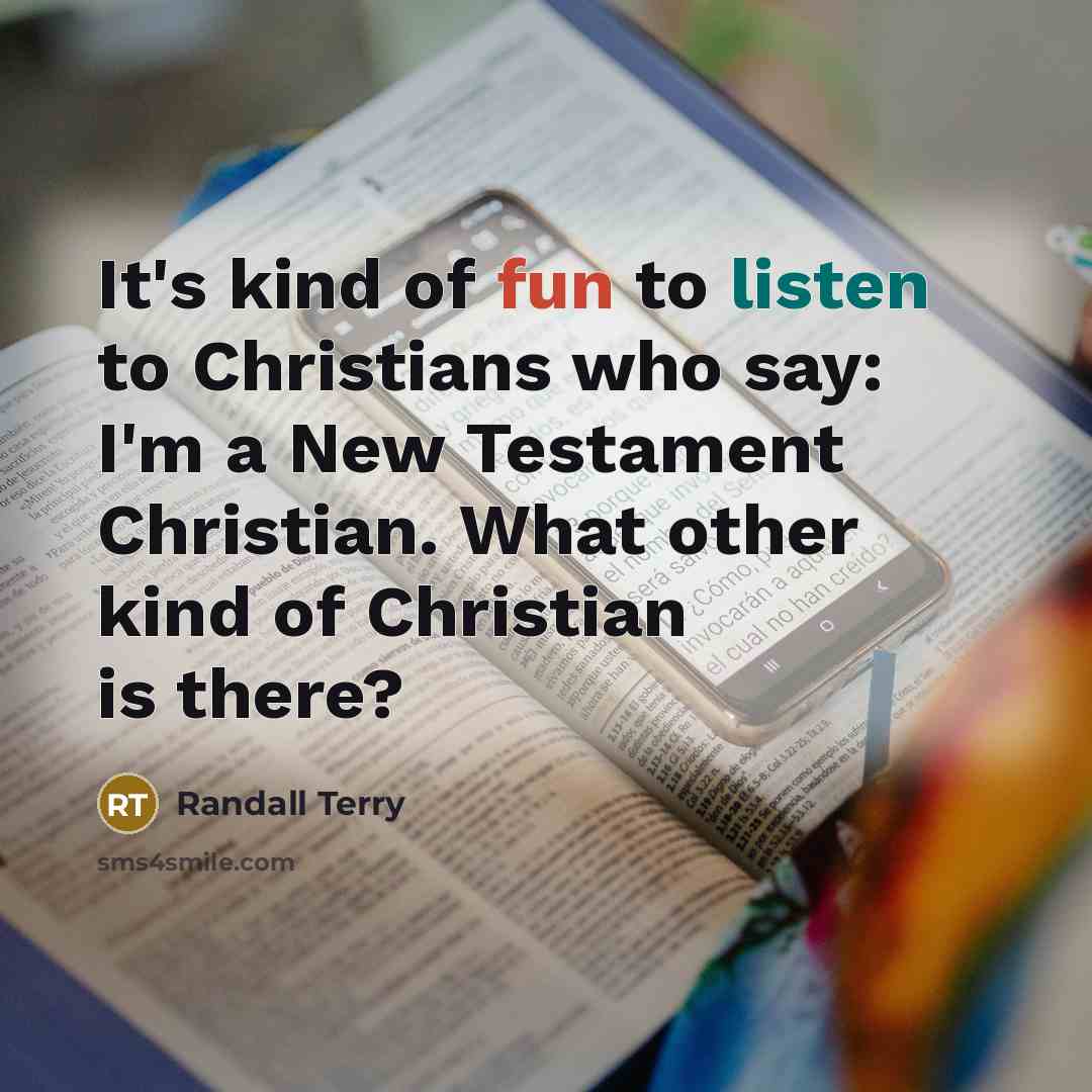 “It's kind of fun to listen to Christians who say:…” quote by Randall Terry