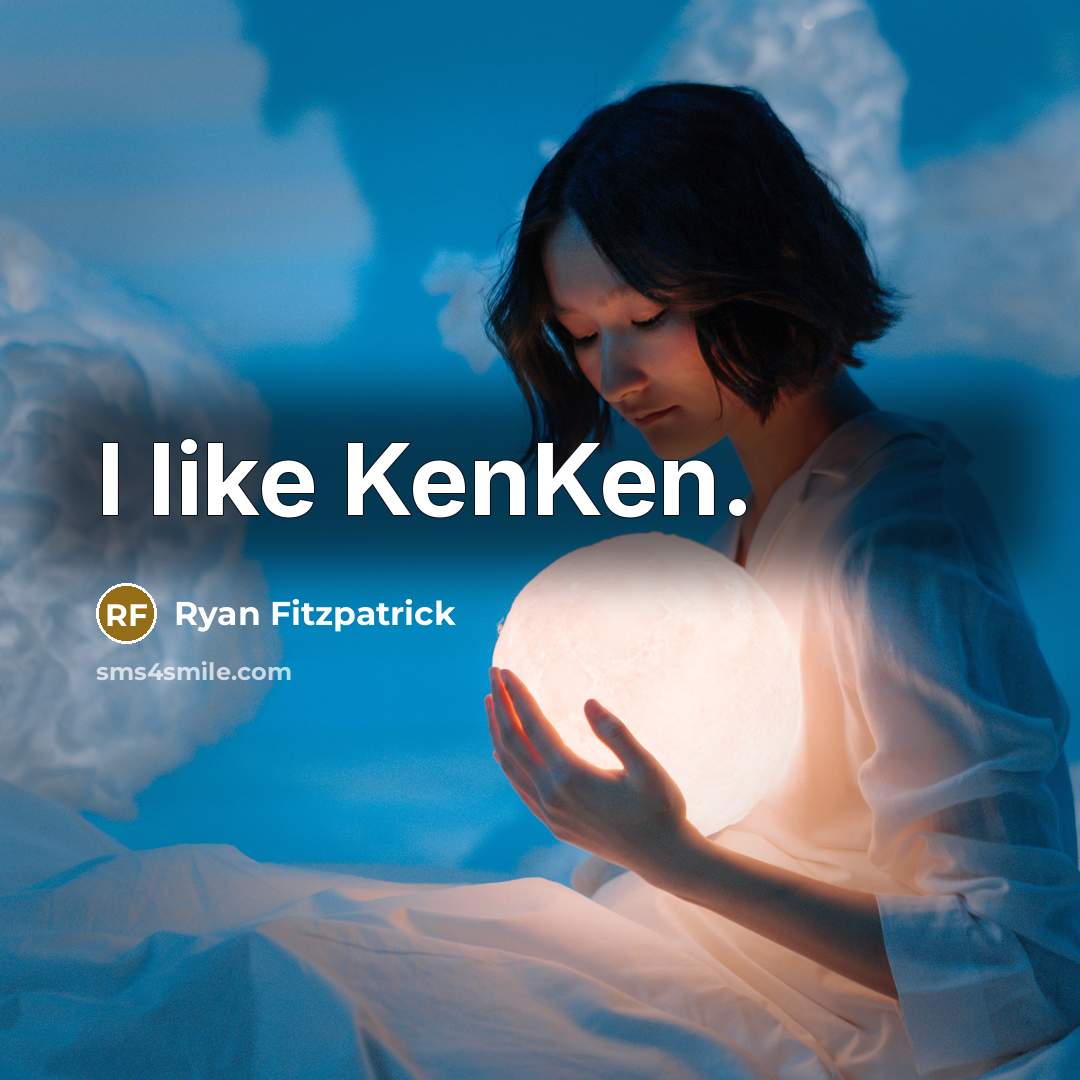 “I like KenKen.…” quote by Ryan Fitzpatrick