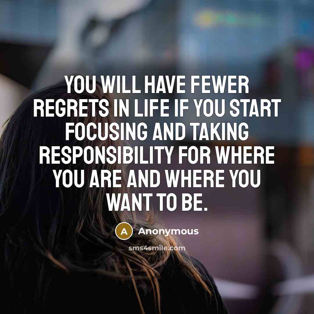 “You will have fewer regrets in life if you start…” quote by Anonymous