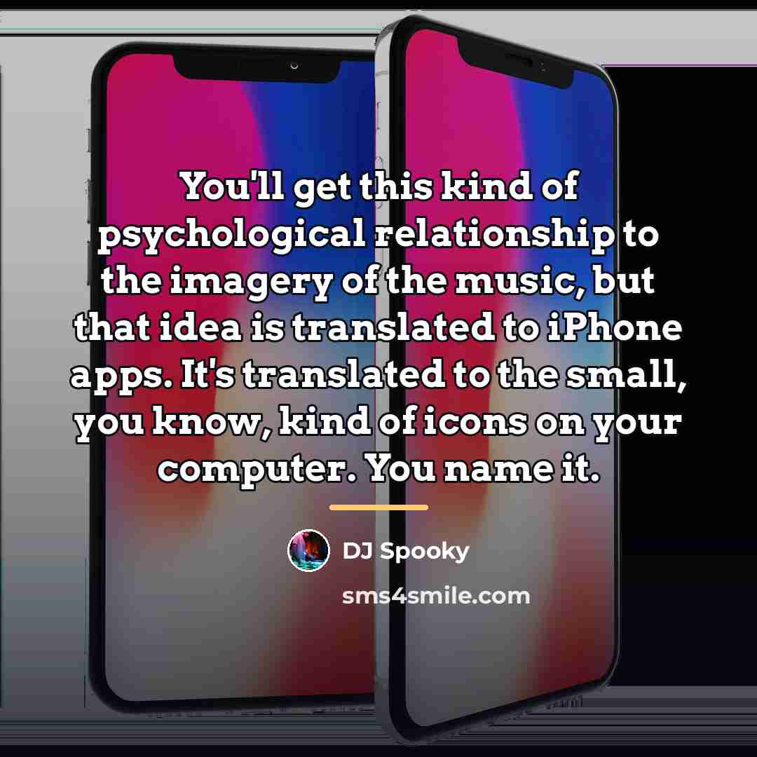 “You'll get this kind of psychological relationship to the imagery…” quote by DJ Spooky