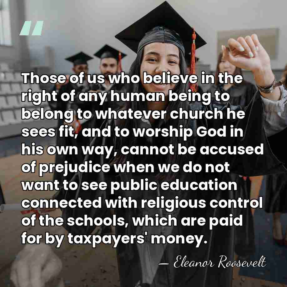 Those of us who believe in the right of any human being&hellip; - Eleanor Roosevelt