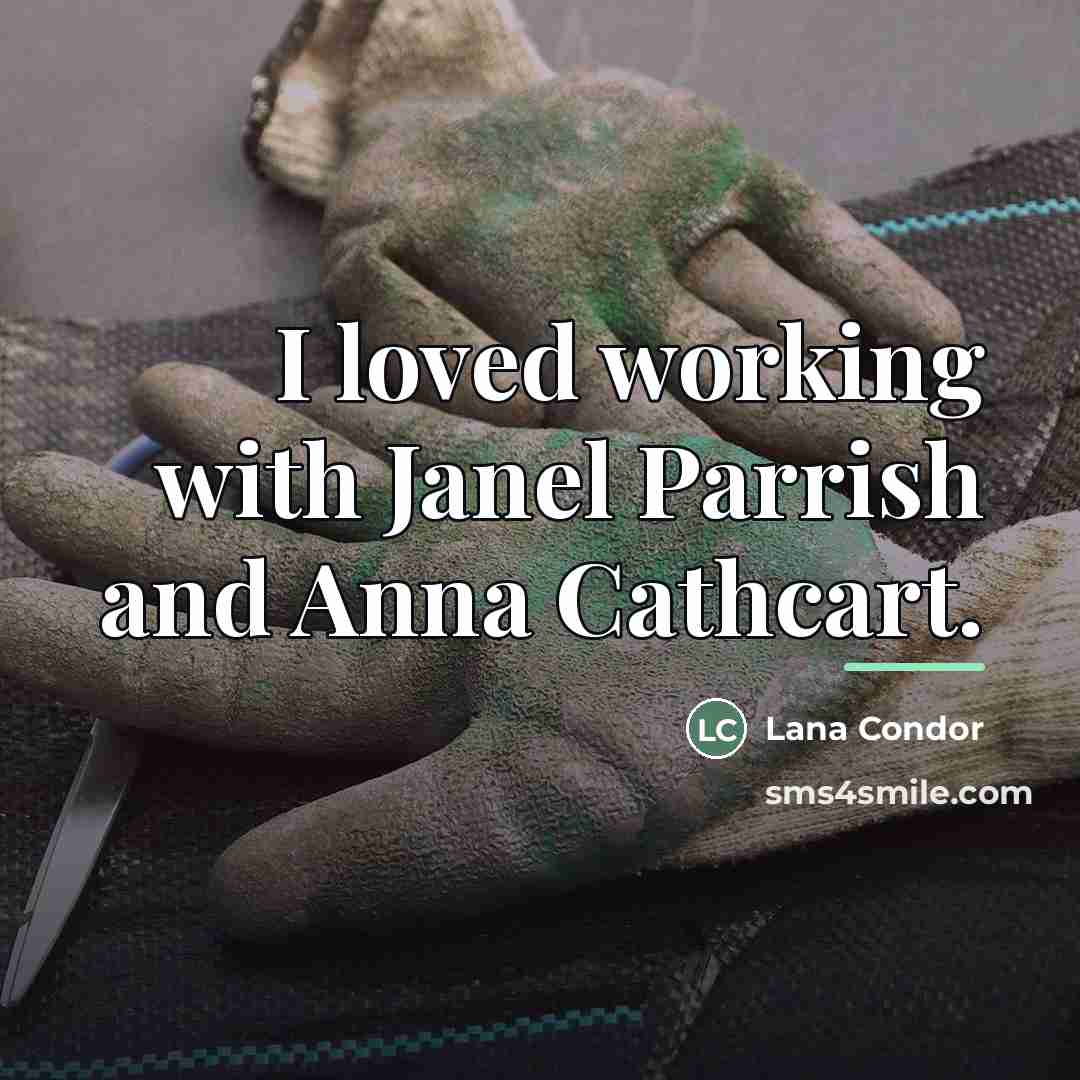 “I loved working with Janel Parrish and Anna Cathcart.…” quote by Lana Condor