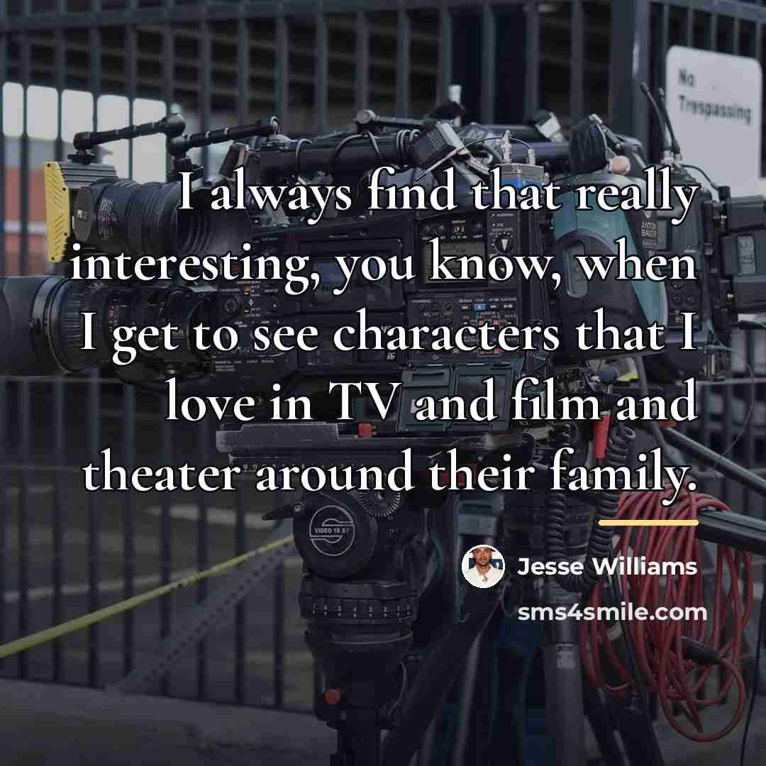 “I always find that really interesting, you know, when I…” quote by Jesse Williams