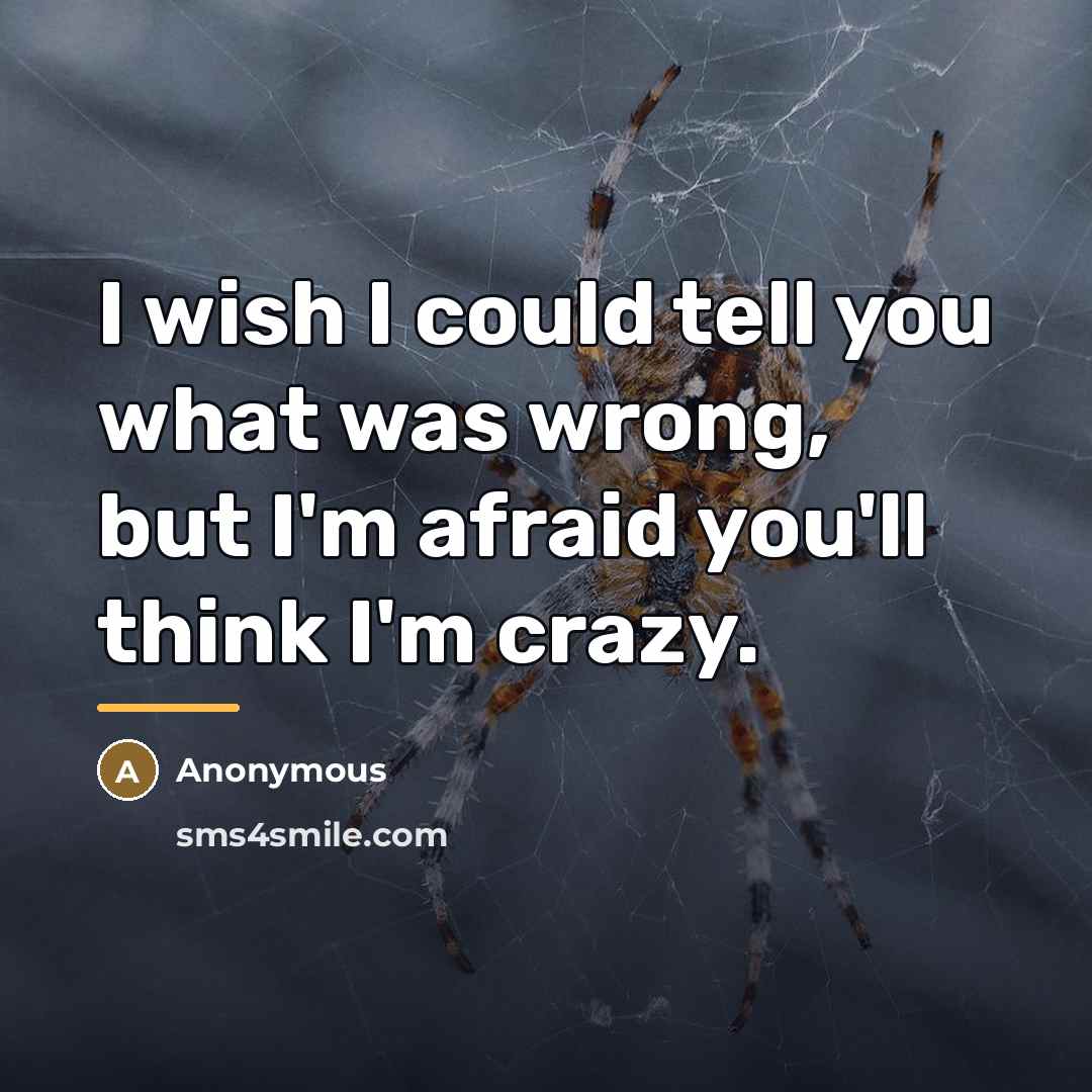 “I wish I could tell you what was wrong, but…” quote by Anonymous
