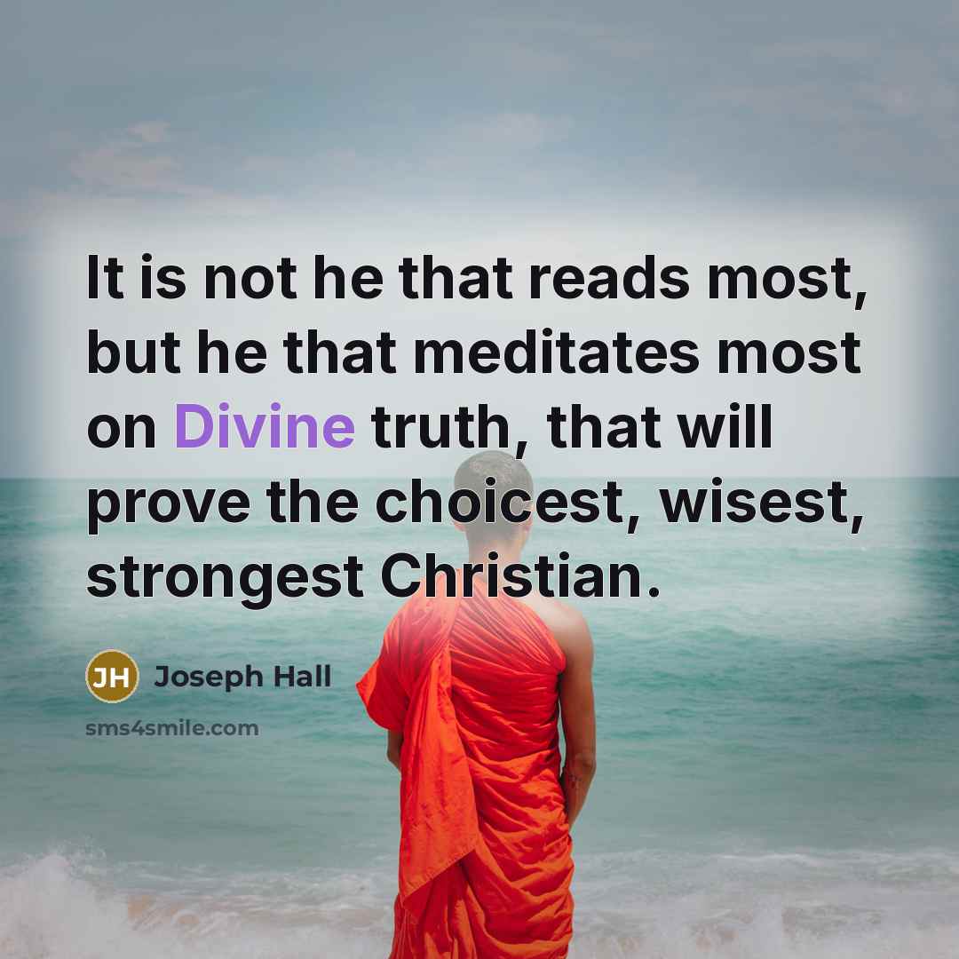“It is not he that reads most, but he that…” quote by Joseph Hall