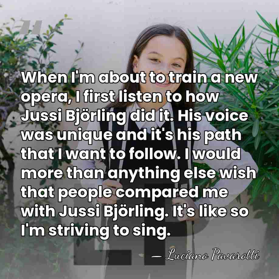 When I'm about to train a new opera, I first listen to&hellip; - Luciano Pavarotti