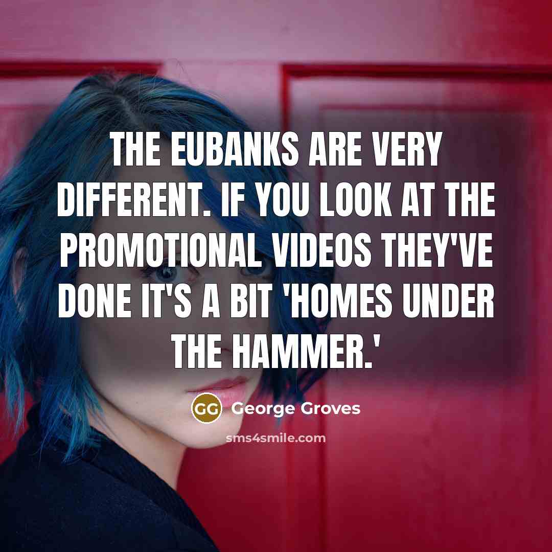 “The Eubanks are very different. If you look at the…” quote by George Groves