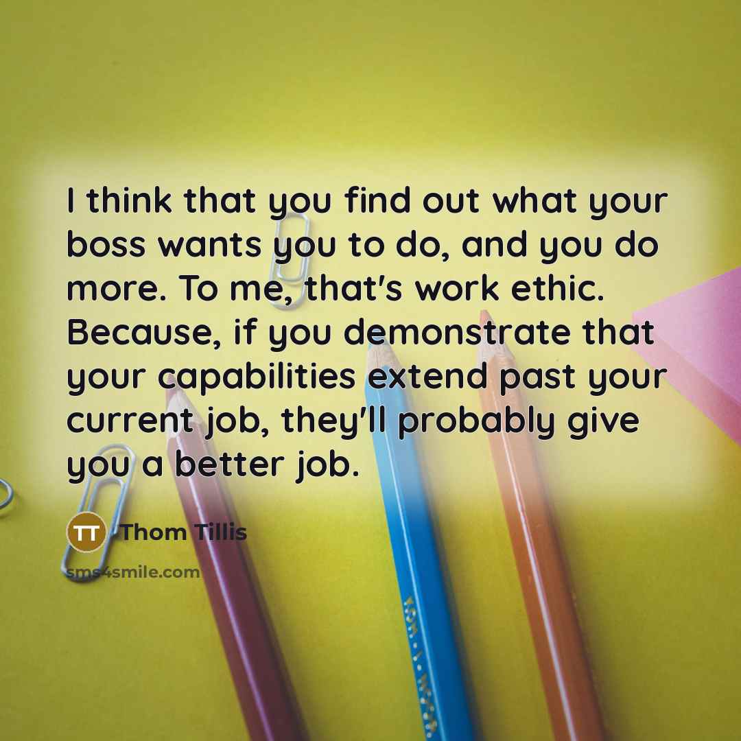“I think that you find out what your boss wants…” quote by Thom Tillis