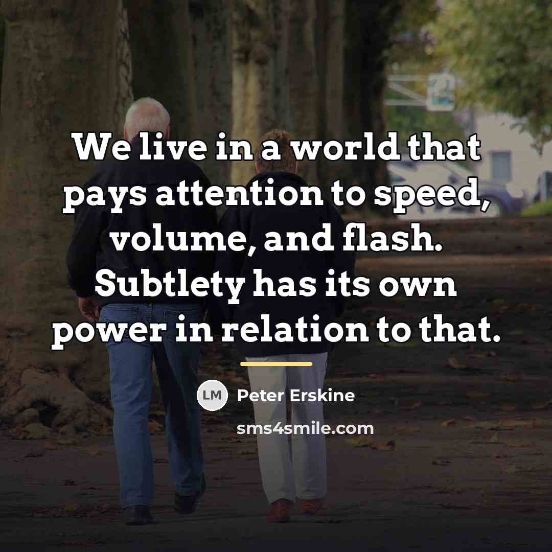 “We live in a world that pays attention to speed,…” quote by Peter Erskine