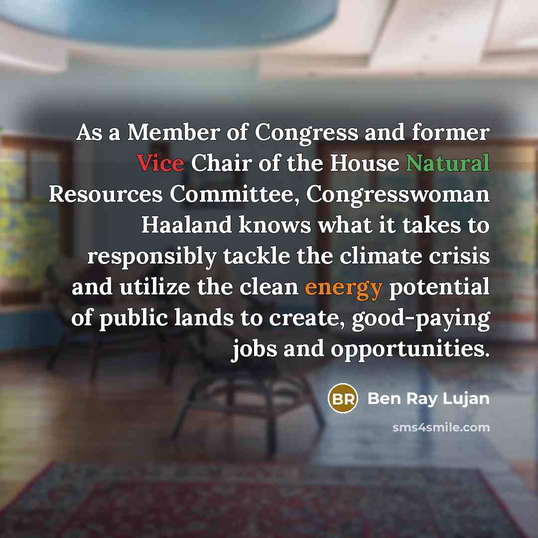 “As a Member of Congress and former Vice Chair of…” quote by Ben Ray Lujan