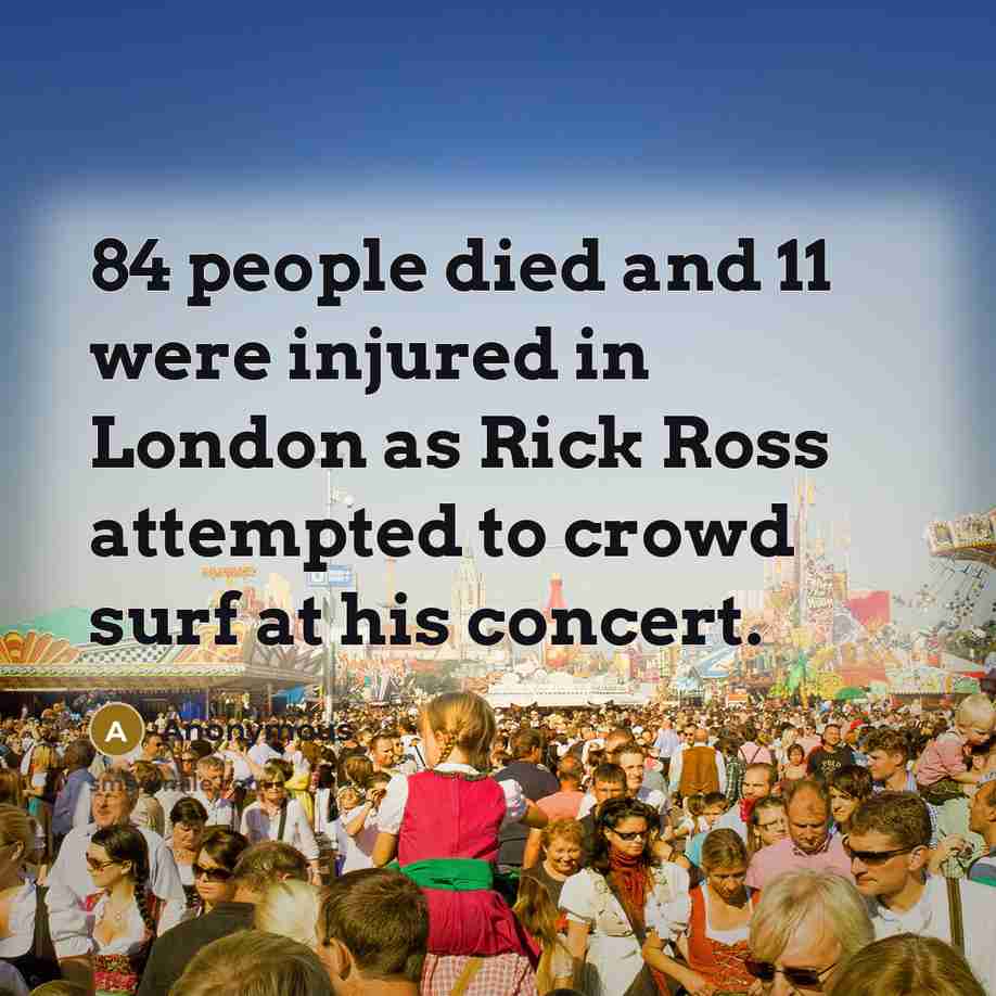 “84 people died and 11 were injured in London as…” quote by Anonymous