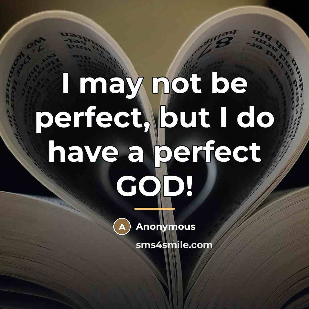 “I may not be perfect, but I do have a…” quote by Anonymous