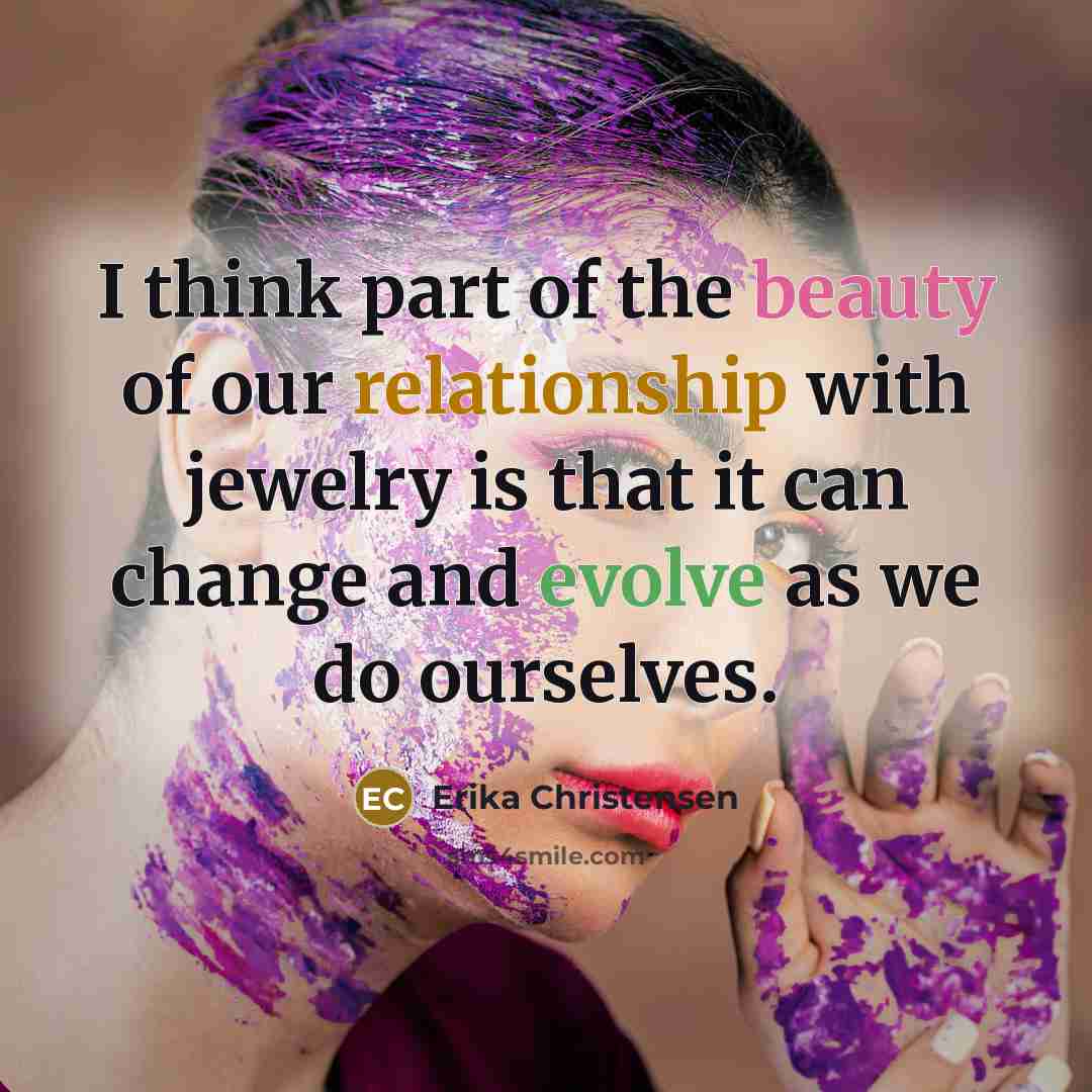 “I think part of the beauty of our relationship with…” quote by Erika Christensen