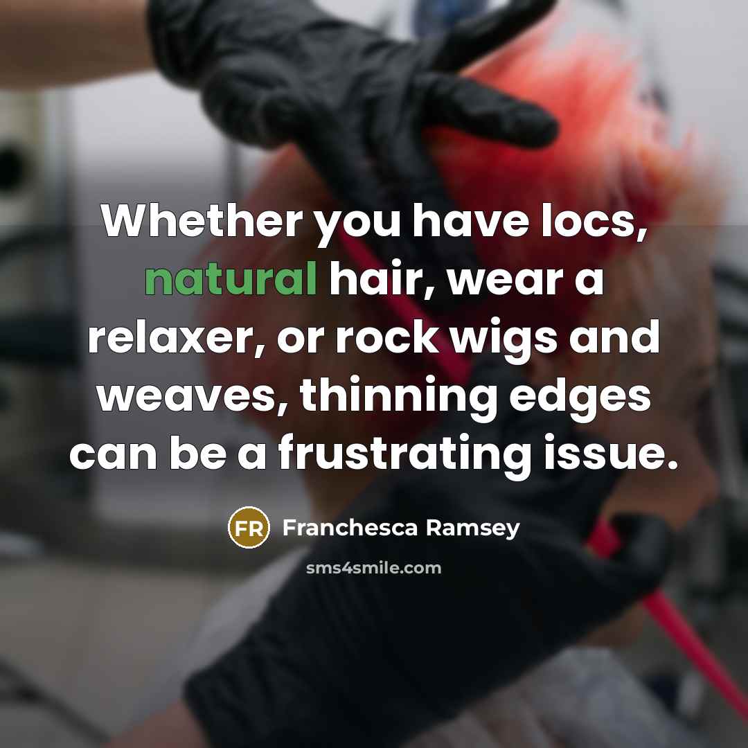 “Whether you have locs, natural hair, wear a relaxer, or…” quote by Franchesca Ramsey