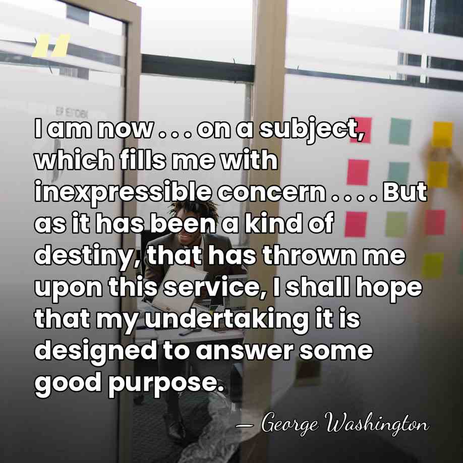 I am now . . . on a subject, which fills me&hellip; - George Washington