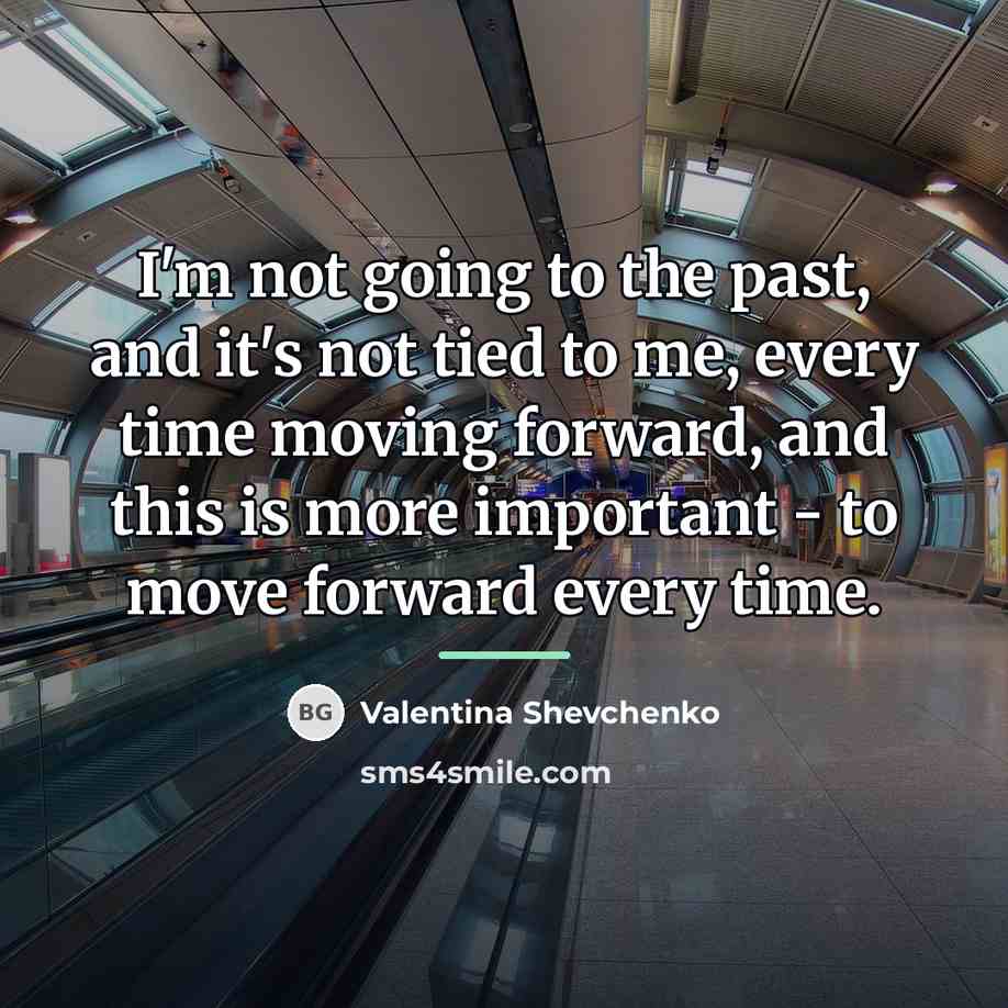 “I'm not going to the past, and it's not tied…” quote by Valentina Shevchenko
