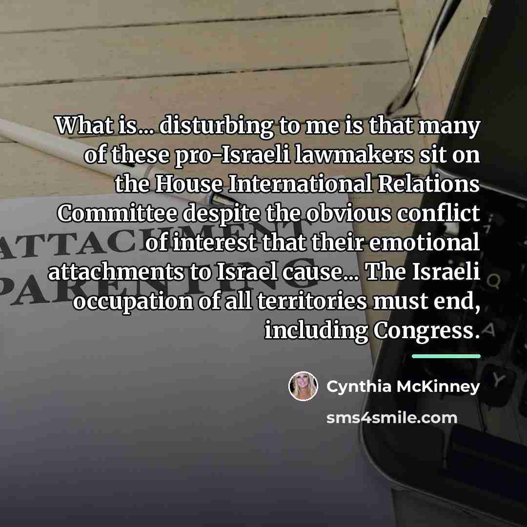 “What is... disturbing to me is that many of these…” quote by Cynthia McKinney