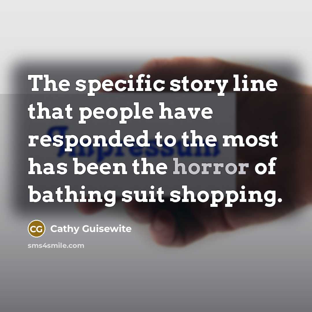 “The specific story line that people have responded to the…” quote by Cathy Guisewite
