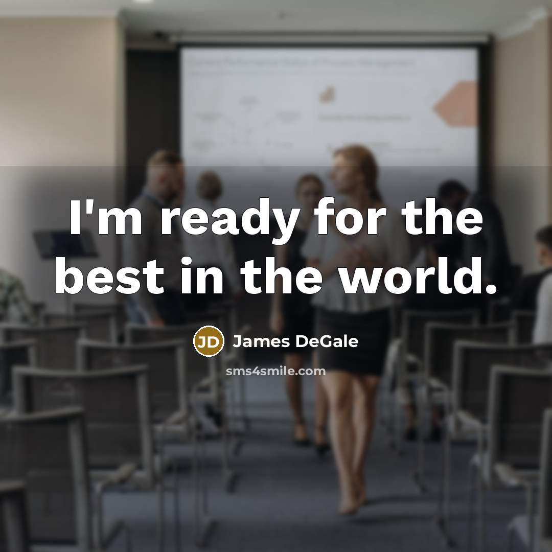 “I'm ready for the best in the world.…” quote by James DeGale