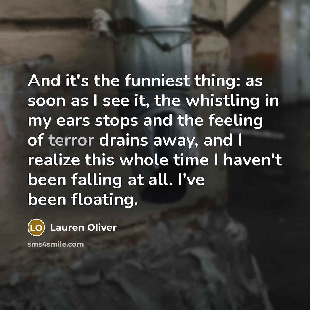 “And it's the funniest thing: as soon as I see…” quote by Lauren Oliver