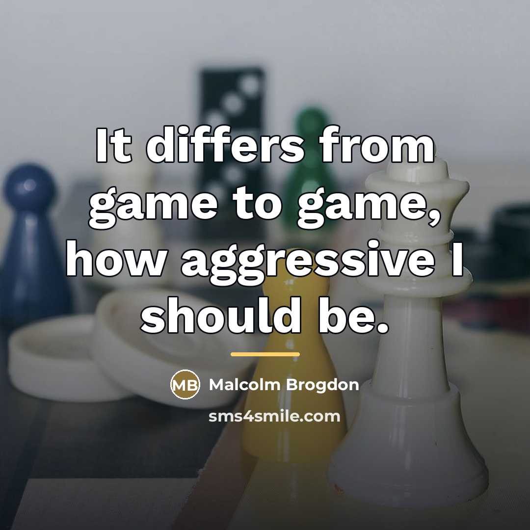 “It differs from game to game, how aggressive I should…” quote by Malcolm Brogdon