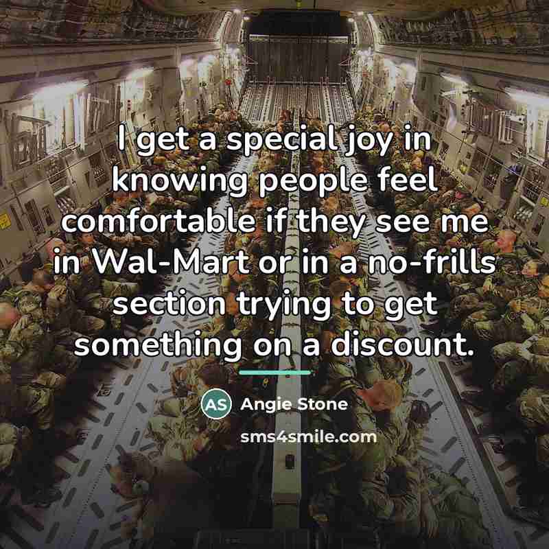 “I get a special joy in knowing people feel comfortable…” quote by Angie Stone