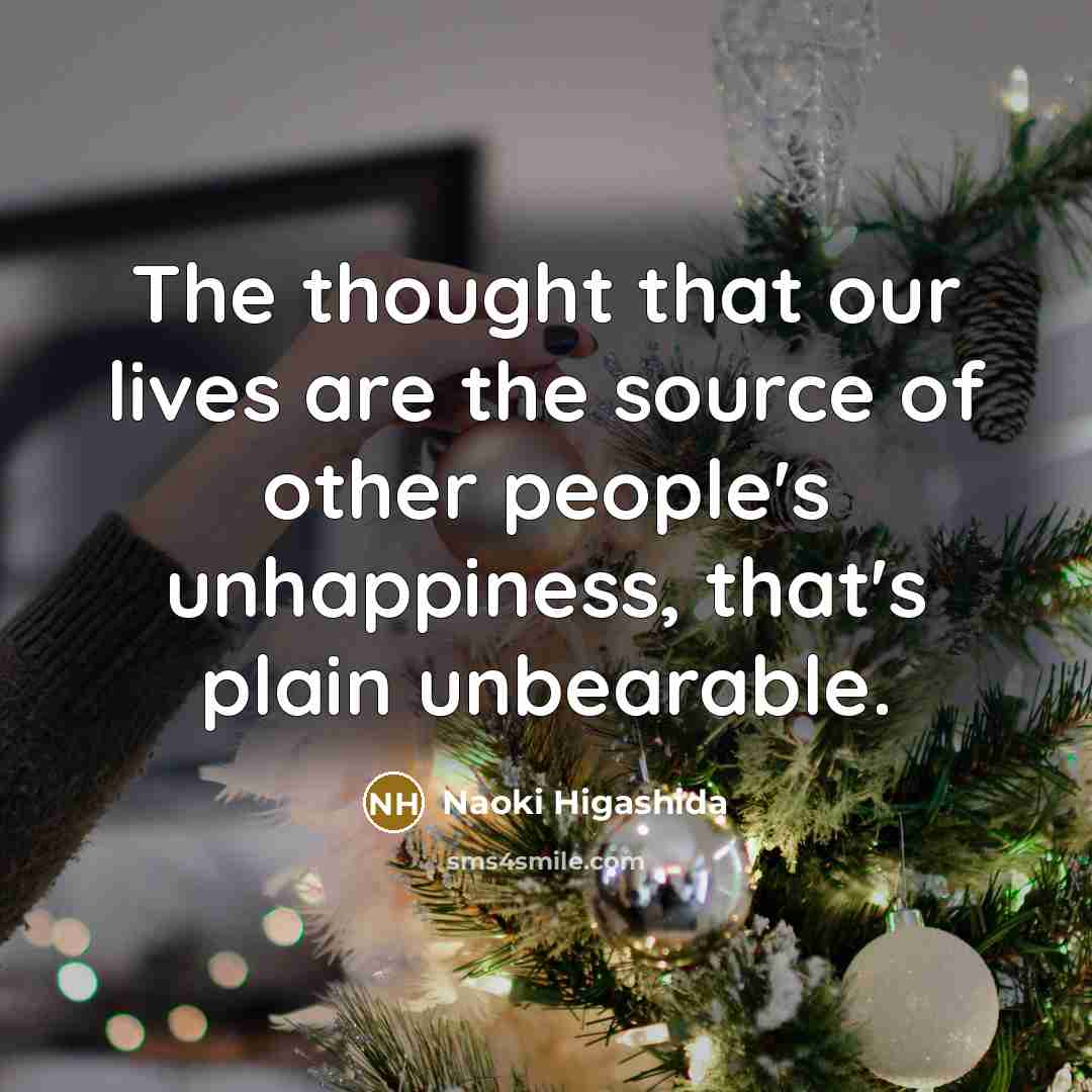 “The thought that our lives are the source of other…” quote by Naoki Higashida