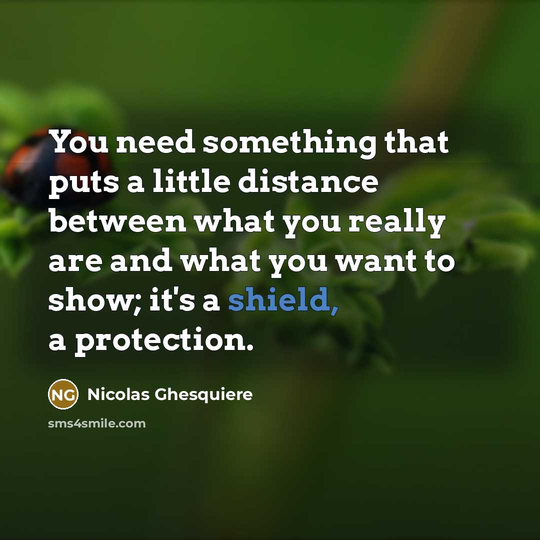 “You need something that puts a little distance between what…” quote by Nicolas Ghesquiere