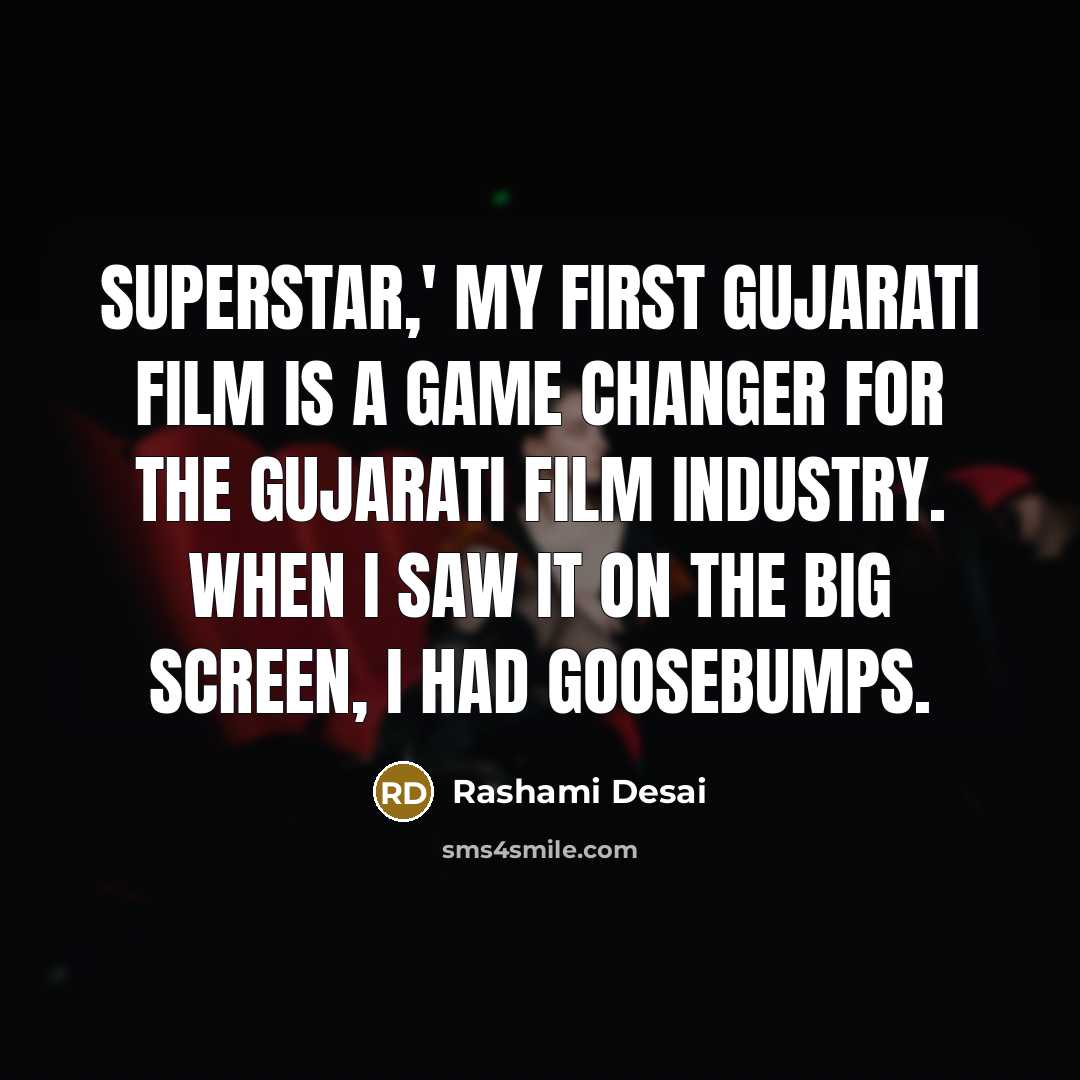 “Superstar,' my first Gujarati film is a game changer for…” quote by Rashami Desai