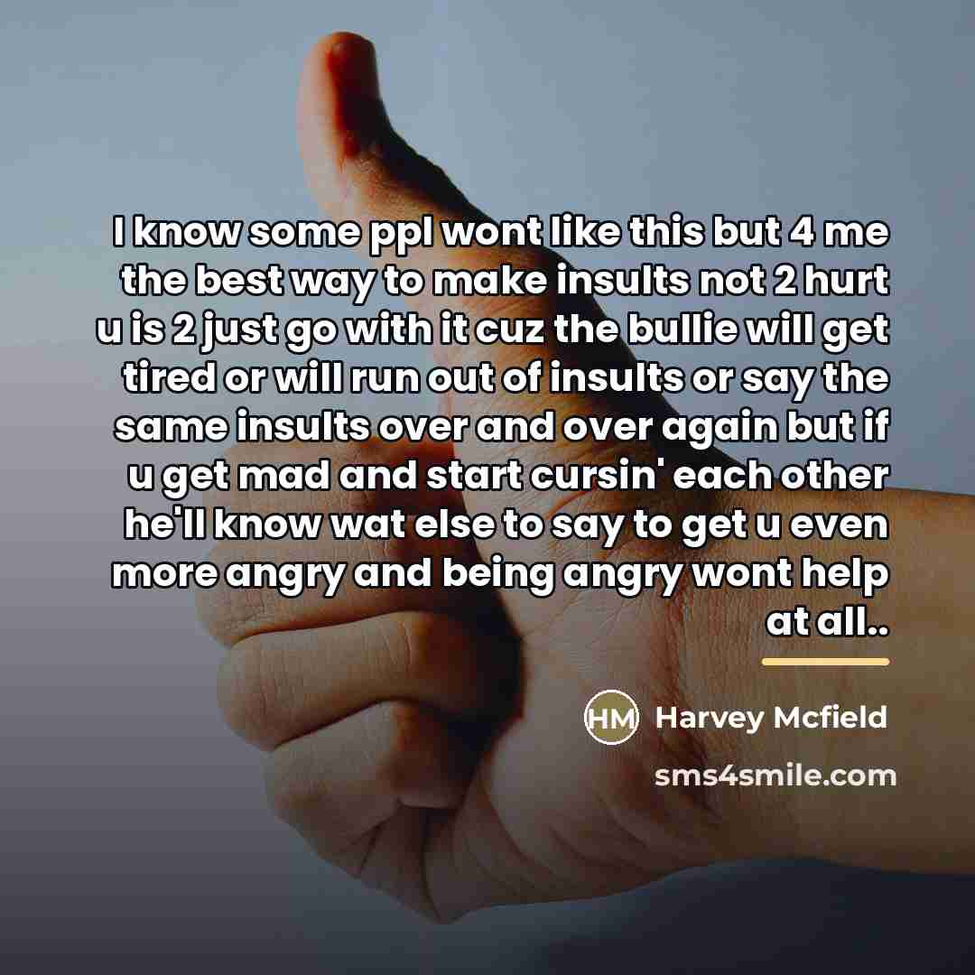 “I know some ppl wont like this but 4 me…” quote by Harvey Mcfield