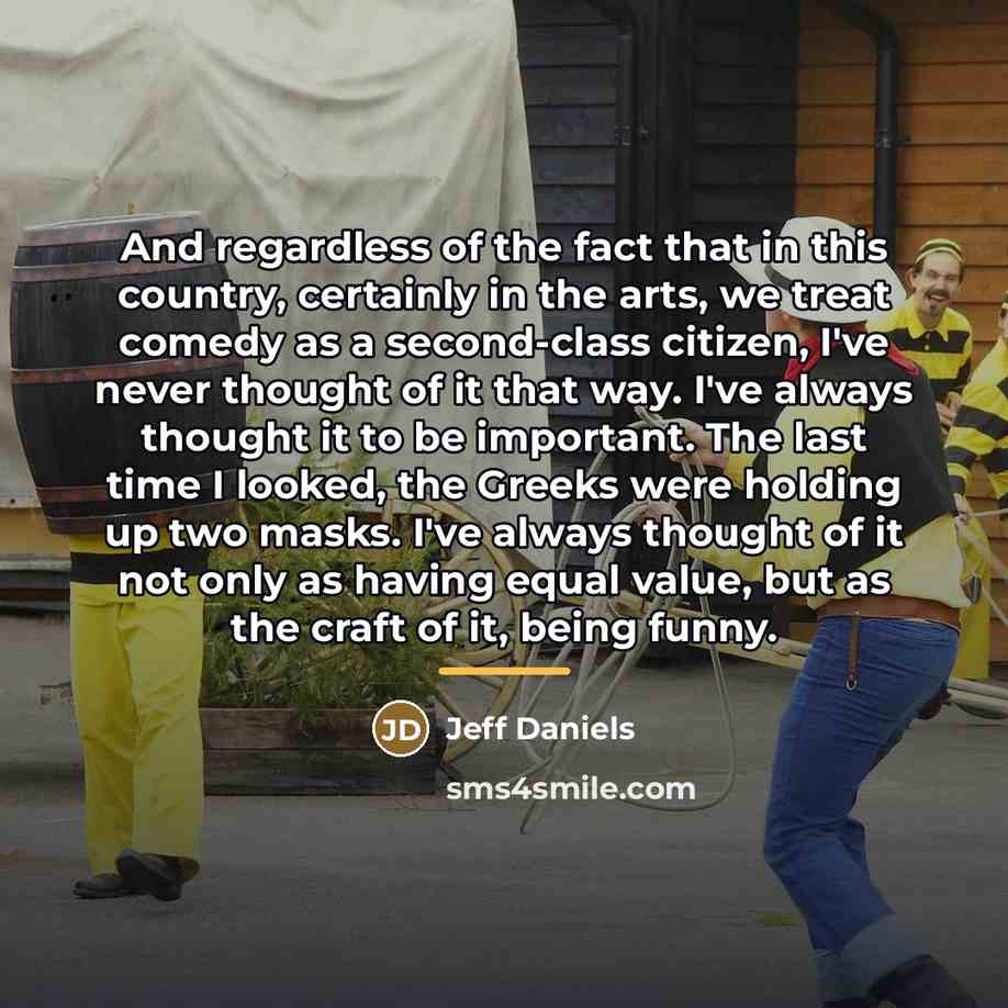 “And regardless of the fact that in this country, certainly…” quote by Jeff Daniels