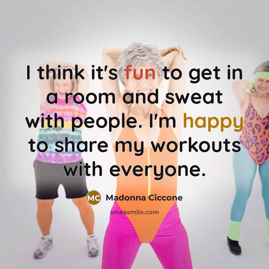 “I think it's fun to get in a room and…” quote by Madonna Ciccone