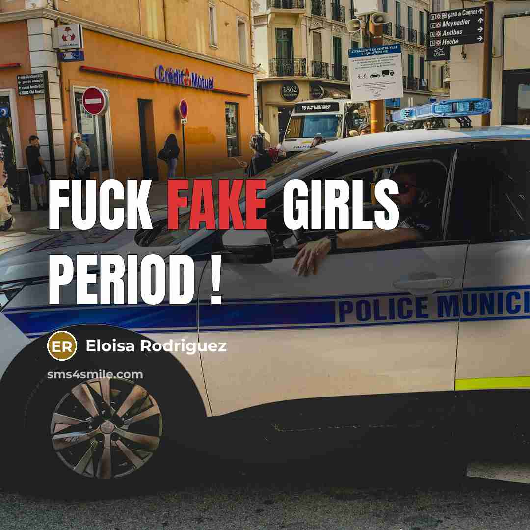 “Fuck Fake Girls period !” quote by Eloisa Rodriguez
